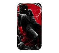 Grim Reaper Scythe Fallen Angels Dark Gothic Horror Art Case for iPhone 11