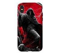 Grim Reaper Scythe Fallen Angels Dark Gothic Horror Art Case for iPhone X/XS
