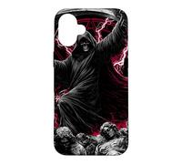 Grim Reaper Scythe Fallen Angels Dark Gothic Horror Art Tee Case for iPhone 16 Plus