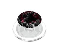 Grim Reaper Scythe Fallen Angels Dark Gothic Horror Art Tee PopSockets PopGrip for MagSafe