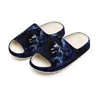 Grim Reaper Sheep Slides for Women Men Soft Thick Bottom Coconut Slippers Sandals for Bathroom Beach