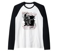 Grim Reaper Skateboarding Skeleton Skater Streetwear Raglan Baseball Tee