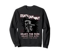 Grim Reaper Skateboarding Skeleton Skater Streetwear Sweatshirt