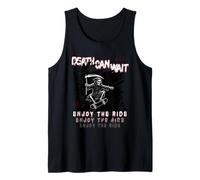 Grim Reaper Skateboarding Skeleton Skater Streetwear Tank Top