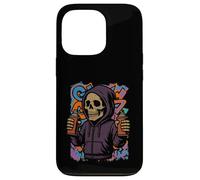 Grim Reaper Skeleton Spray Cans Urban Art Case for iPhone 13 Pro
