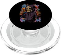 Grim Reaper Skeleton Spray Cans Urban Art PopSockets PopGrip for MagSafe
