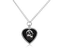 Grim Reaper Skull Cat Dog Urns Jewelry Necklace Pet Ashes Memorials Necklaces Alloy Keepsake for Men Women