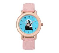 Grim Reaper Skull Cat Women's Wrist Watches Analogue Leather Strap Quartz Watch Fashion Accessories