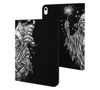 Grim Reaper Skull Undead Ghost U.S. Flag Slim Case Compatible with iPad 10th 9th 8th 7th Generation 2022 2021 2020 2019 Protective Cover Stand