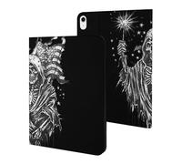 Grim Reaper Skull Undead Ghost U.S. Flag Slim Case Compatible with iPad 10th 9th 8th 7th Generation 2022 2021 2020 2019 Protective Cover Stand