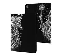 Grim Reaper Skull Undead Ghost U.S. Flag Slim Case Compatible with iPad 10th 9th 8th 7th Generation 2022 2021 2020 2019 Protective Cover Stand