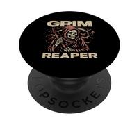 Grim Reaper The Angel Of Death Soul Collector Matching PopSockets Adhesive PopGrip