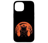 Grim Reaper Throne Halloween Case for iPhone 15