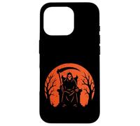 Grim Reaper Throne Halloween Case for iPhone 16 Pro