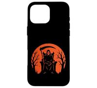 Grim Reaper Throne Halloween Case for iPhone 16 Pro Max
