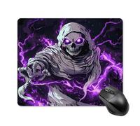 Grim Reaper Thunder Non-Slip Square Mouse Pad Rubber Base