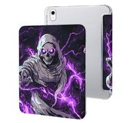 Grim Reaper Thunder Printed Tablet Case Compatible with iPad Series Hard Translucent Back Protective Cover