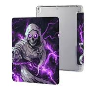 Grim Reaper Thunder Printed Tablet Case Compatible with iPad Series Hard Translucent Back Protective Cover