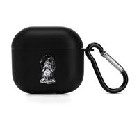 Grim Reaper with Wings Novelty Protective Cases Cover Compatible for AirPods 4 Funny Headphone Case Storage Boxes for Women Men