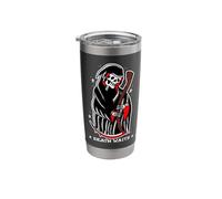 Grim Reaper x Death Waits Stainless Steel Insulated Tumbler