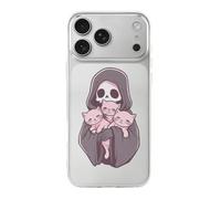 Grim Reapers And Her Cats Phone Case TPU Shockproof Protective Cover
