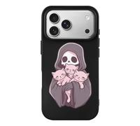 Grim Reapers And Her Cats Phone Case TPU Shockproof Protective Cover