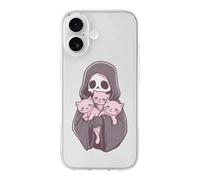 Grim Reapers And Her Cats Phone Case TPU Shockproof Protective Cover