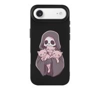 Grim Reapers And Her Cats Phone Case TPU Shockproof Protective Cover