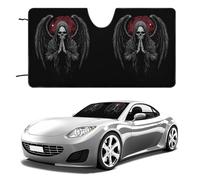 Grim Reapers Blessed Car Window Shade Front Windscreen Sun Shade for Windshield Blinds Truck Accessories