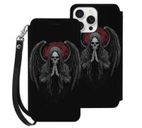Grim Reapers Blessed Wallet Phone Case for iPhone 16 Series