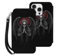 Grim Reapers Blessed Wallet Phone Case for iPhone 16 Series
