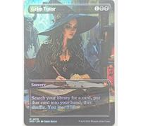 Grim Tutor #01 Foil by CB- Alternative Custom Art Sorcery MTG