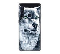 Grim White Wolf Case Cover For Samsung Galaxy A9 (2018), A9 Star Pro, A9s