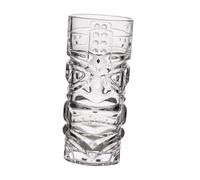Grimace Tiki Glass Cup 420ml Whiskey Wine Glass | Fine Workmanship, Excellent Stability, Smooth Mouth Edge, Broken Resistant, Suitable for Parties and Home Serving