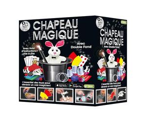 Grimaud CartaMagic 4706 Magic Set - Magic Collection Important: Magic Hat, Baton of Wizard, User Manual, Falscher Hase, Cups, Rings, Deck of Cards, Hypnosis Disc, Rope, Scarf. Age 8+