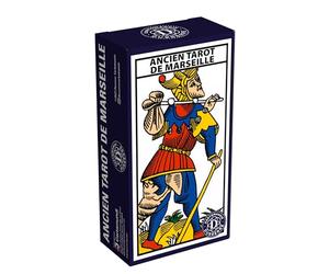 Grimaud Dusserre- Tarot de Marseille - Paul Marteau 1930 Edition | Faithfully Recoloured Classic Deck | Includes Jung-Inspired Digital Guide French Edition