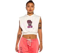 Grimey Day Dreamer Short Sleeve Hoodie Pink M Woman