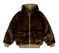 Grimey Lost Boys Reversible Fur Bomber Jacket
