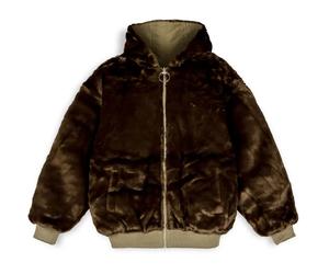 Grimey Lost Boys Reversible Fur Bomber Jacket