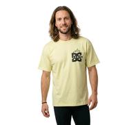 Grimey The Swarm Dc Shoes X Raw Honey Regular Short Sleeve T-shirt Yellow S