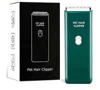 Grimgrow Pet Clipper - Green, Waterproof & Rechargeable, Ideal for Dog Grooming