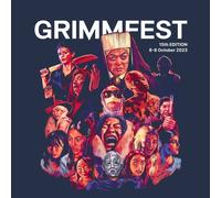 GRIMMFEST STAFF 2023 Women's T-Shirt - Navy - S - Navy