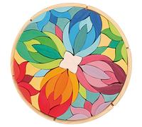 Grimm's 72-delige Grote Gekleurde Houten Mandala 43065