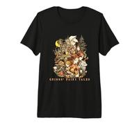 Grimms' Fairy Tales Folklore by Jacob and Wilhelm Grimm Premium T-Shirt