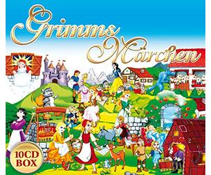 Grimms Märchen - 27 Geschichten auf 10 CDs (inkl. der Gestiefelte Kater; Der Froschkönig; Aschenputtel; Hänsel & Gretel; Schneewittchen; Rotkäppchen; Hans im Glück; Das tapfere Schneiderlein; Tischlein deck dich; Frau Holle uva.)