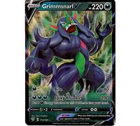 Grimmsnarl V - 114/189 - Ultra Rare Sword & Shield Darkness Ablaze Singles