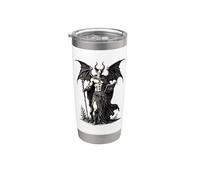 Grimoire Guardian Dantalion Illustration Stainless Steel Insulated Tumbler