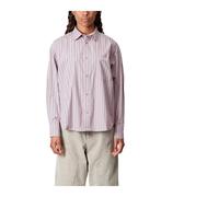 Grimsby Stripe Shirt - female - Carhartt Wip - Shirts - Pink - L - Blouses & Shirts L