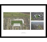Grimsby Town Framed Blundell Park Aerial View Photo Memorabilia