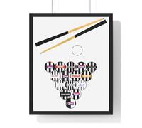Grimsby Town Poster - Grimsby Town Print, Grimsby Town Retro, Grimsby Town Kits, Grimsby Town Snooker Balls (11 x 14 inches (Vertical))